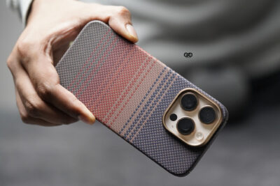 Magsafe Tangerine Orange Real Aramid Carbon Fiber Case For iPhone 16 Pro