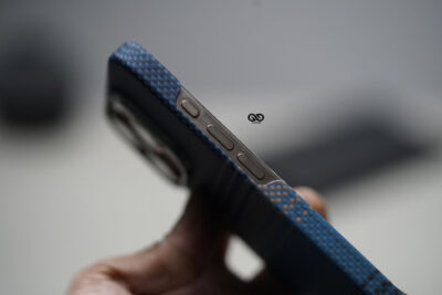 Magsafe Dune Blue Real Aramid Carbon Fiber Case For iPhone 16 Pro