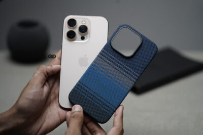 Magsafe Dune Blue Real Aramid Carbon Fiber Case For iPhone 16 Pro