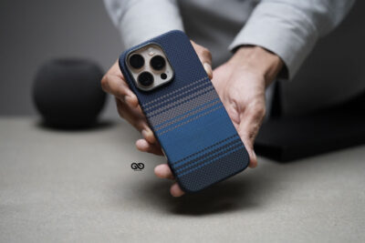 Magsafe Dune Blue Real Aramid Carbon Fiber Case For iPhone 16 Pro Max