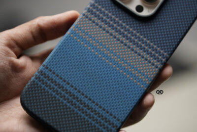 Magsafe Dune Blue Real Aramid Carbon Fiber Case For iPhone 16 Pro