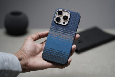 Magsafe Dune Blue Real Aramid Carbon Fiber Case For iPhone 16 Pro