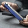 Natural Titanium Fiber Bumper for iPhone 16 (Bumper, not a Case)