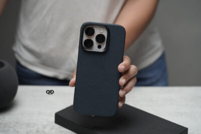 Magsafe Polar Blue Real Aramid Carbon Fiber Case