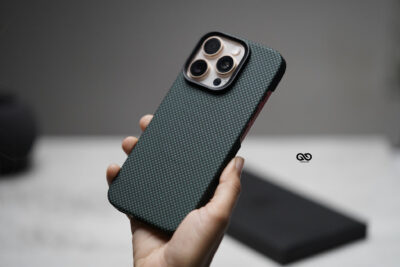 Magsafe Polar Green Real Aramid Carbon Fiber Case For iPhone 16 Pro