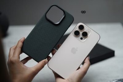 Magsafe Polar Green Real Aramid Carbon Fiber Case For iPhone 16 Pro