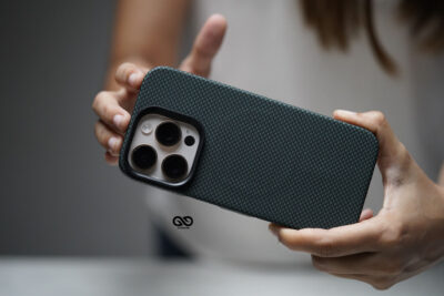 Magsafe Polar Green Real Aramid Carbon Fiber Case For iPhone 16 Pro