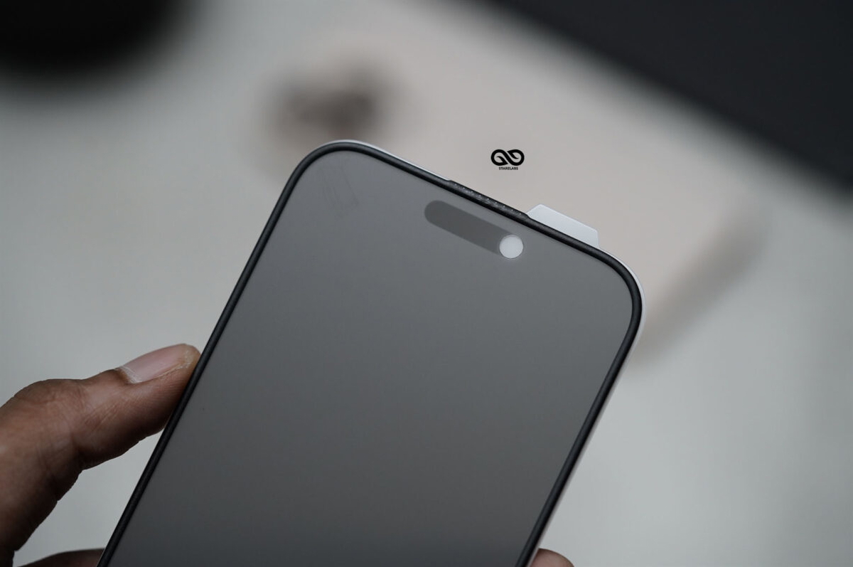 Matte Full Screen Tough Edge Tempered Glass Case For iPhone 15/15Plus/15Pro/15ProMax