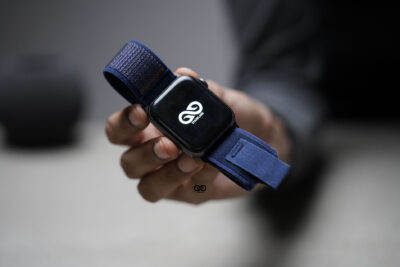 Trail Loop With Black Buckle For Apple Watch 42MM 41MM 40MM Series 4 5 6 7 8 9 10 11 SE SE 2 Gen