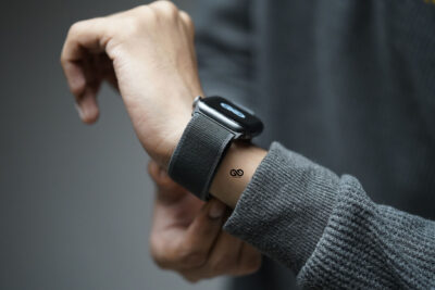 Trail Loop With Black Buckle For Apple Watch 42MM 41MM 40MM Series 4 5 6 7 8 9 10 11 SE SE 2 Gen