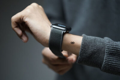 Trail Loop With Black Buckle For Apple Watch 42MM 41MM 40MM Series 4 5 6 7 8 9 10 11 SE SE 2 Gen