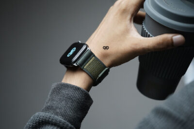 Trail Loop With Black Buckle For Apple Watch 42MM 41MM 40MM Series 4 5 6 7 8 9 10 11 SE SE 2 Gen