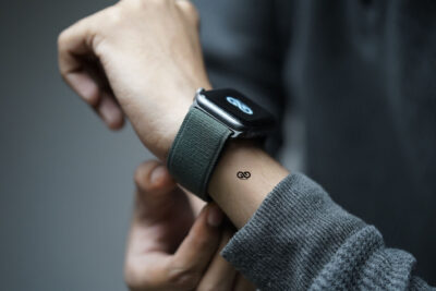 Trail Loop With Black Buckle For Apple Watch 42MM 41MM 40MM Series 4 5 6 7 8 9 10 11 SE SE 2 Gen