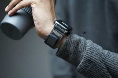 Trail Loop With Black Buckle For Apple Watch 42MM 41MM 40MM Series 4 5 6 7 8 9 10 11 SE SE 2 Gen