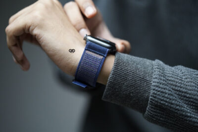 Trail Loop With Black Buckle For Apple Watch 42MM 41MM 40MM Series 4 5 6 7 8 9 10 11 SE SE 2 Gen