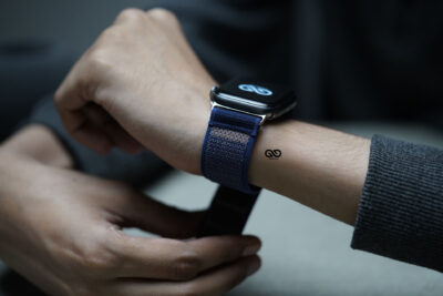 Trail Loop With Silver Buckle For Apple Watch 42MM 41MM 40MM Series 4 5 6 7 8 9 10 11 SE SE 2 Gen