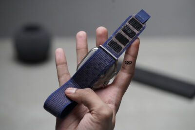 Trail Loop With Silver Buckle For Apple Watch 49 (Series Ultra/Ultra 2/Ultra 3)