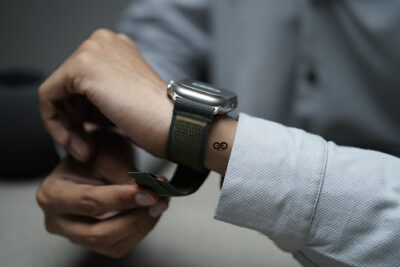 Trail Loop With Silver Buckle For Apple Watch 49 (Series Ultra/Ultra 2/Ultra 3)