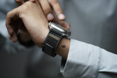 Trail Loop With Silver Buckle For Apple Watch 49 (Series Ultra/Ultra 2/Ultra 3)