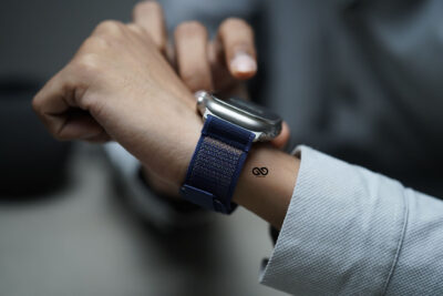 Trail Loop With Silver Buckle For Apple Watch 49 (Series Ultra/Ultra 2/Ultra 3)