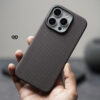 Magsafe Polar Desert Real Aramid Carbon Fiber Case For iPhone 16 Pro