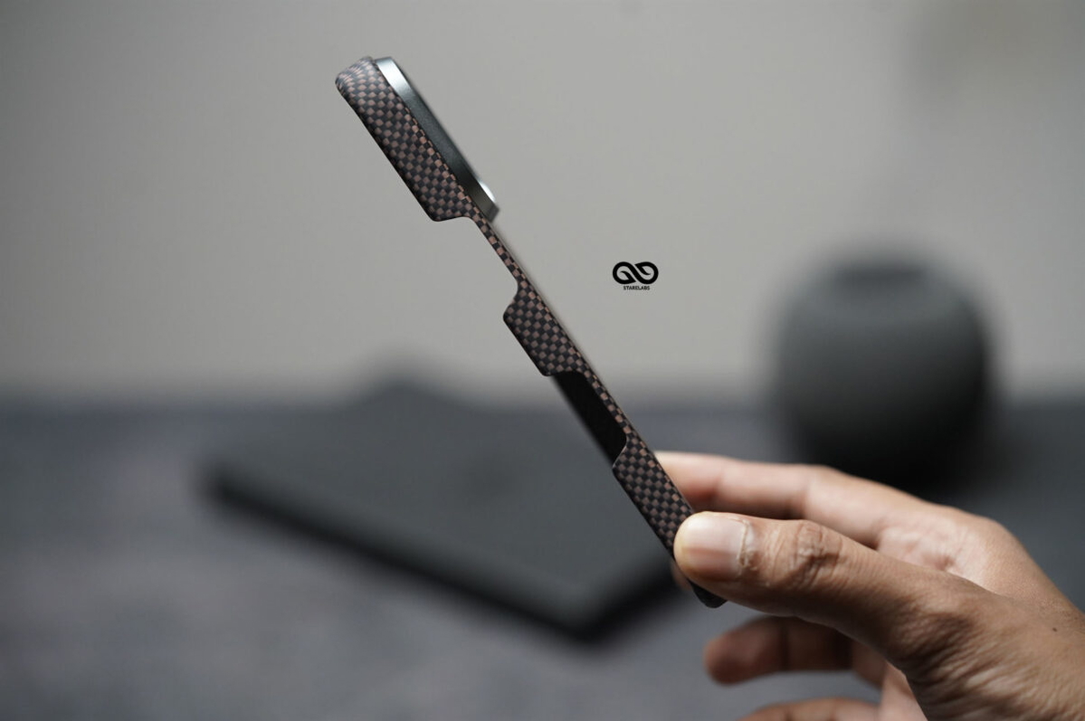 Magsafe Polar Desert Real Aramid Carbon Fiber Case For iPhone 16 Pro