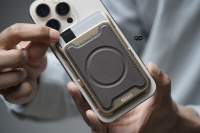 Personalized MagSafe Titanium Card Holder