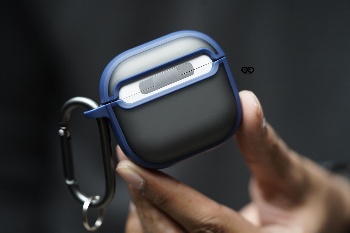 Blue Slim Matte AirPods Case For AirPods 4 4 Blue Slim Matte AirPods Case For AirPods 4 - Image 4