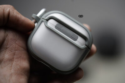 Grey Slim Matte AirPods Case For AirPods 4