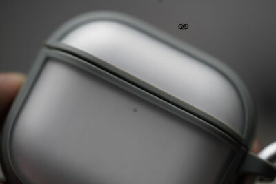 Grey Slim Matte AirPods Case For AirPods 4