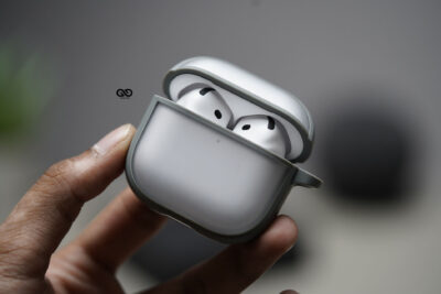 Grey Slim Matte AirPods Case For AirPods 4