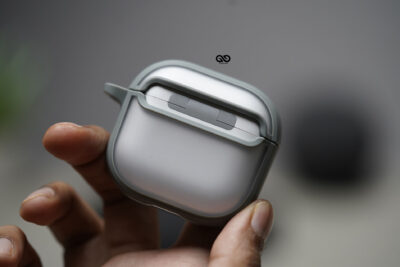 Grey Slim Matte AirPods Case For AirPods 4