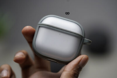 Grey Slim Matte AirPods Case For AirPods 4