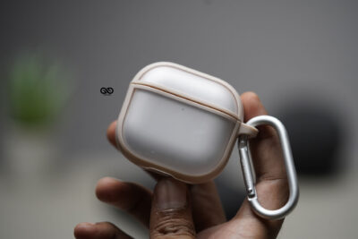 Sand Pink Slim Matte AirPods Case For AirPods 4