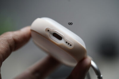 Sand Pink Slim Matte AirPods Case For AirPods 4