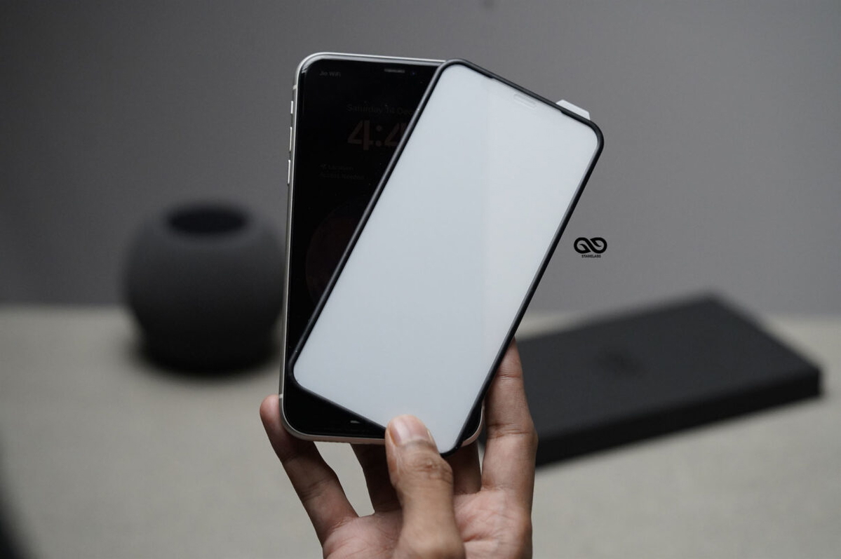 Matte Full Screen Tough Edge Tempered Glass Case For iPhone 11/XR