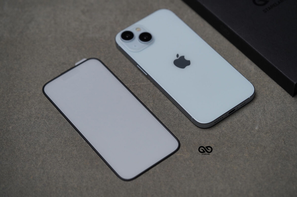 Matte Full Screen Tough Edge Tempered Glass Case For iPhone 13/13Pro/13ProMax