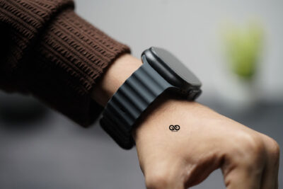 Silicone Ocean Band With Black Buckle For Apple Watch 49 (Series Ultra/Ultra 2/Ultra 3)