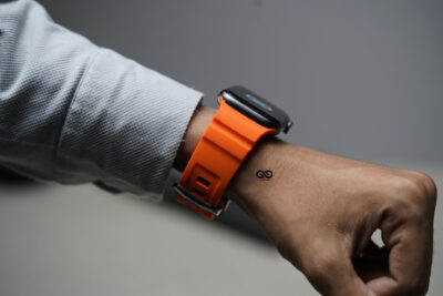 Silicone AeroFlex Sports Band with Buckle for Apple Watch 44MM 45MM 46MM Series 4 5 6 7 8 9 10 11 (SE 2 3 Gen)