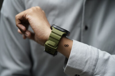 Silicone AeroFlex Sports Band with Buckle For Apple Watch 49 (Series Ultra/Ultra 2/Ultra 3)