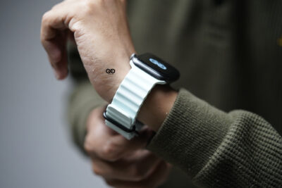 Silicone Ocean Band With Black Buckle For Apple Watch 44MM 45MM 46MM Series 4 5 6 7 8 9 10 11 (SE 2 3 Gen)