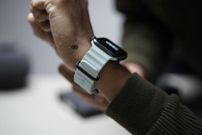 Silicone Ocean Band With Black Buckle For Apple Watch 44MM 45MM 46MM Series 4 5 6 7 8 9 10 11 (SE 2 3 Gen)