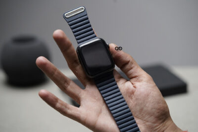 Magnetic leather Loop for Apple Watch 44MM 45MM 46MM Series 4 5 6 7 8 9 10 SE SE 2 Gen