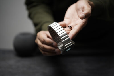 Real Matte Titanium Band for Apple Watch 49 MM (Series Ultra/Ultra 2/Ultra 3)