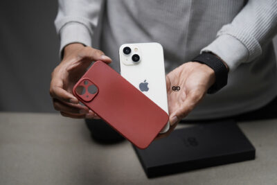 Red Ultra Thin Case for iPhone 14