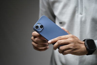 Azure Blue Ultra Thin Case for iPhone 14 Plus