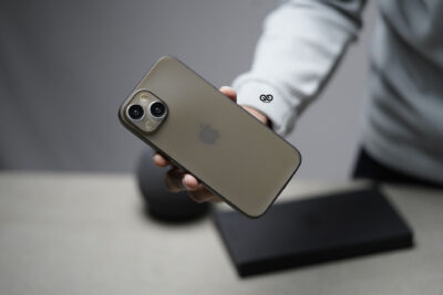 Gradient Black Ultra Thin Case for iPhone 14