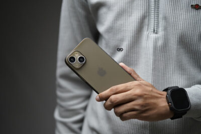 Gradient Black Ultra Thin Case for iPhone 14