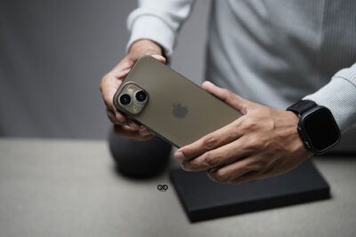 Gradient Black Ultra Thin Case for iPhone 14