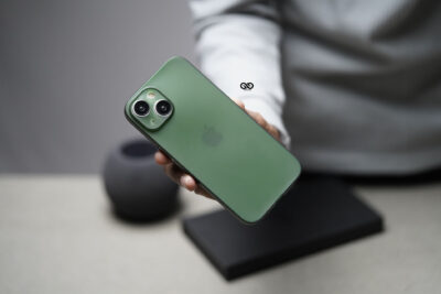 Green Ultra Thin Case for iPhone 13 Mini